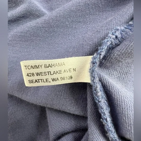 Tommy Bahama Relax Blue Pima Cotton Short Sleeve Polo - Picture 13 of 14